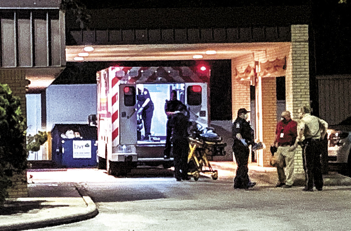 EMS working at the ER